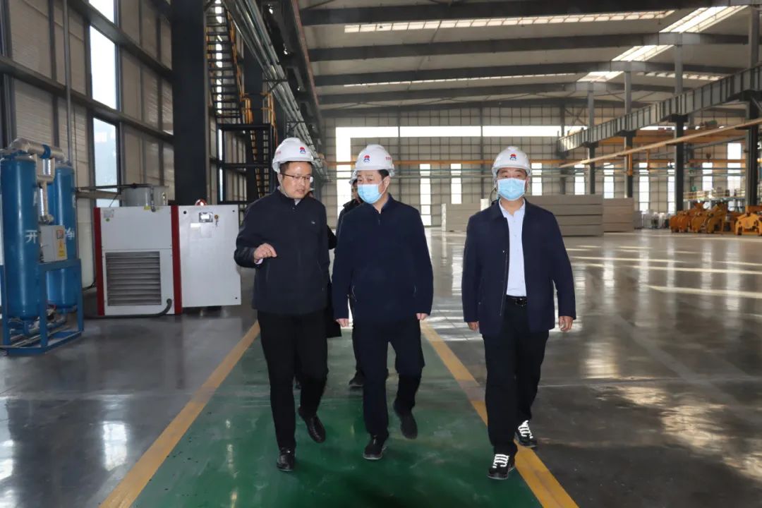增信心、鼓干劲！副市长王志峰到公司调研节后复工复产工作